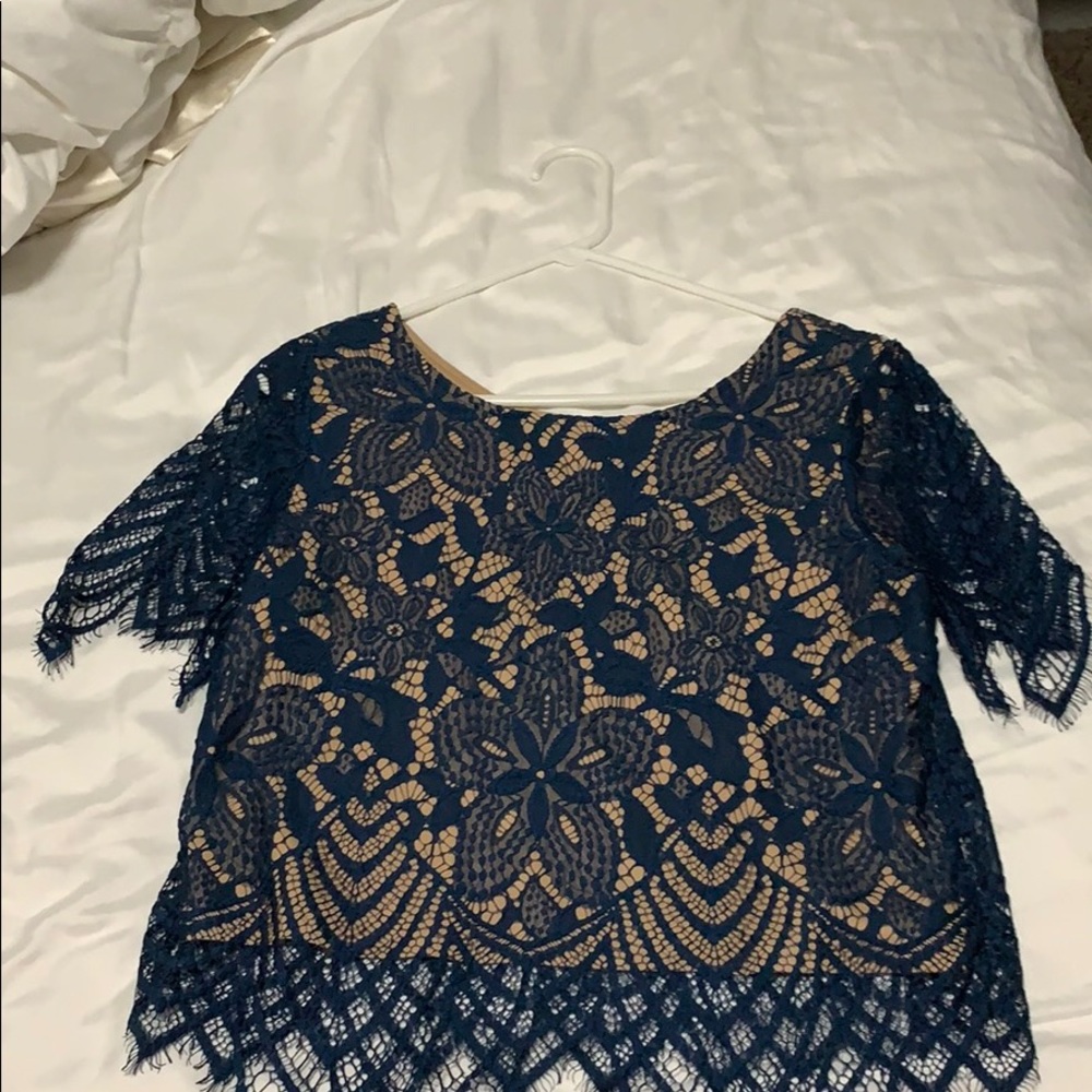 Short sleeve blouse